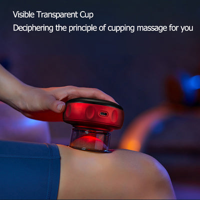 2025 Vacuum Cupping Scraping Instrument Electric Heating Cupping Device meridian Massage Device Suction Scraping Instrument