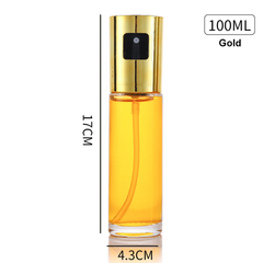 100ml Olive Oil Sprayer Dispenser for Cooking Food-Grade Glass Vinegar Bottle For BBQ Making Salad Baking Frying Kitchen
