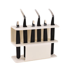 Acrylic Eyelash Tweezer Storage Holder Stand 6 Holes Tweezers Stand Shelf Holder Eyelashes Extension Makeup Tool