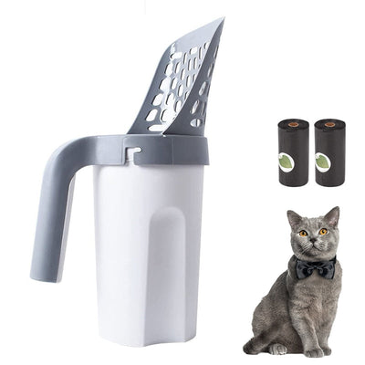 GIGI Cat Litter Shovel Scoop For Pet Filter Clean Toilet Garbage Picker Cat Supplies Accessory Cat Litter Box Self Cleaning