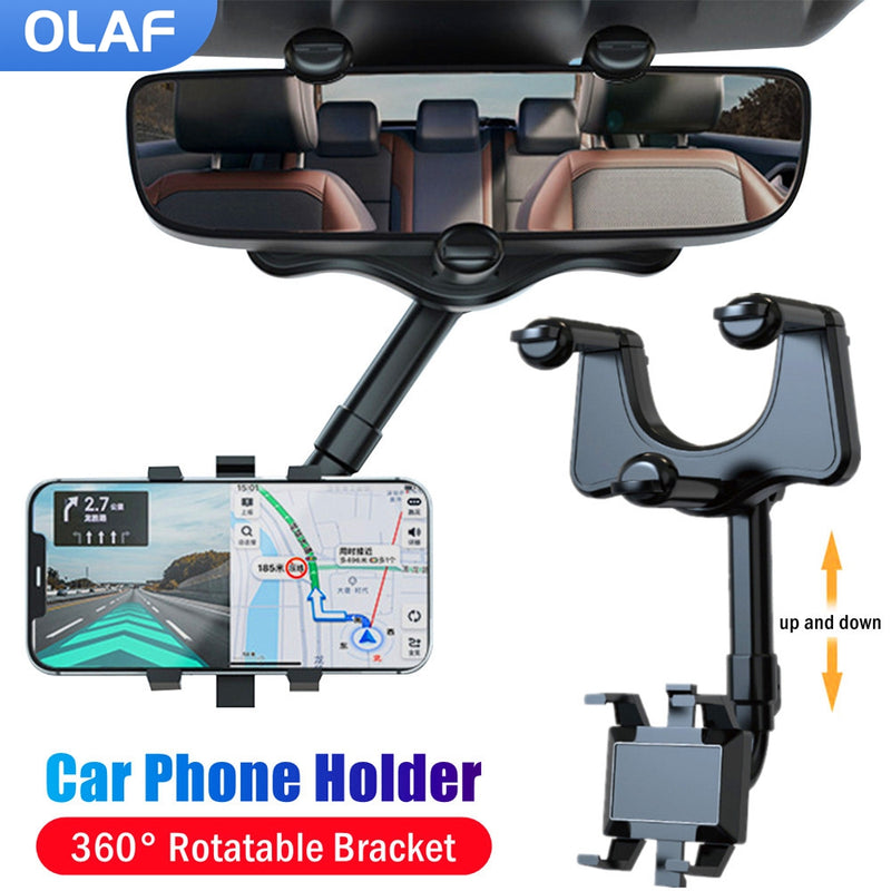 Universal Clip Rotatable and Retractable Car Phone Rotatable Portable Windshield Car Phone No Magnetic GPS Mobile Phone Holder
