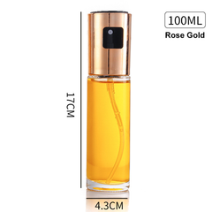 100ml Olive Oil Sprayer Dispenser for Cooking Food-Grade Glass Vinegar Bottle For BBQ Making Salad Baking Frying Kitchen