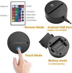 3D Basketball Master LED Night Light - USB Powered RGB 7 Colors, Suitable for Bedroom Decoration and Birthday Gifts
